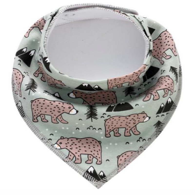 SET 3 Boys 5 Baby Bibs Bandana Handkerchief for Infant Drooling Teething Super Absorbent Bibs Age 0-24M